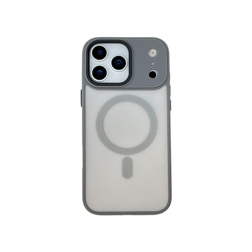 Applicable to iPhone17promax skin matte magnetic mobile phone case Apple 16 semi-transparent all-inclusive anti-drop PC case 15