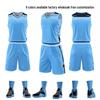 Ultra-Fast Sports Vest: Unisex College Competition & Training Basketball Jersey Set for Summer