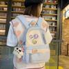 Simple and Versatile Student Backpack Summer New Girls Lightweight Schoolbag College Students Class Outing Backpack