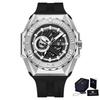 PAGANI DESIGN New Skeleton Men's Mechanical Watch MIYOTA 8217 Movement Luxury Automatic Watch Men's 100M Waterproof Reloj Hombre