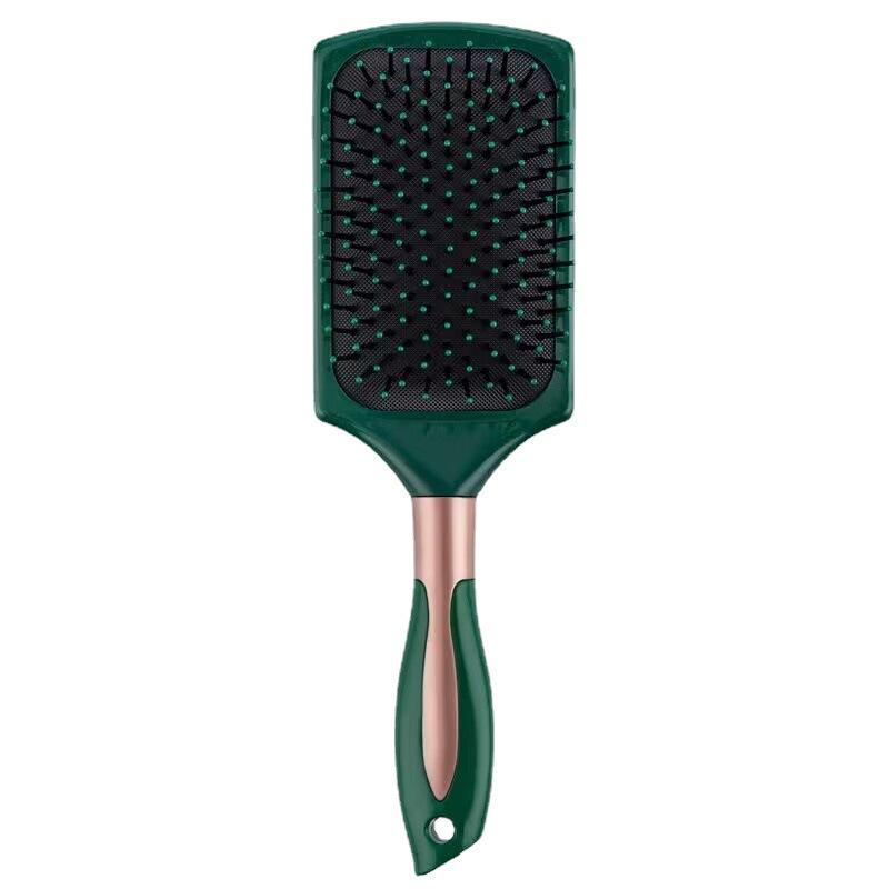Dark Green Air Cushion Hairdressing Comb for Students