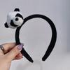 Adorable 2026 Panda Hair Accessory: Cute Round Headband & Funny Clip for Girly Wash Face Routine