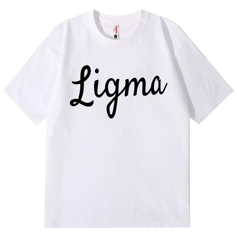 Ligma Funny Meme Tshirt Unisex Unisex Clothing High Quality Fashion Oversized T Shirt Summer Casual Cotton Short Sleeve Tshirts