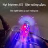 Wind-Powered Colorful LED Light Car Ornaments and Motorcycle Decorations