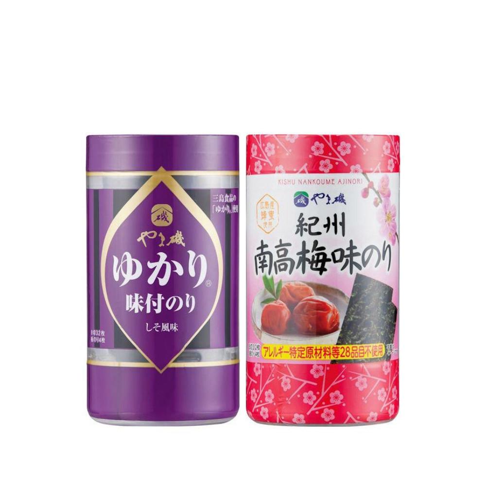 Yamaki Yukari Flavored Nori / Kishu Nanko Plum Flavored Nori