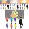 Short Kids Halloween Cloak For Stage Performance And Cosplay In Vibrant Colors