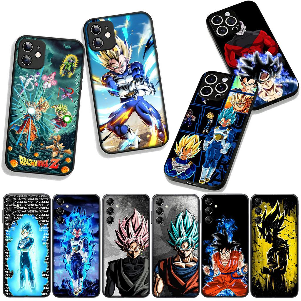 for Samsung Galaxy A25 A37 A57 A12 A14 A31 A50 A51 A70 A71 A72 A21S A04 M15 Note 20 9 8 10 Case Gokus Dragon Vegeta Ball Super