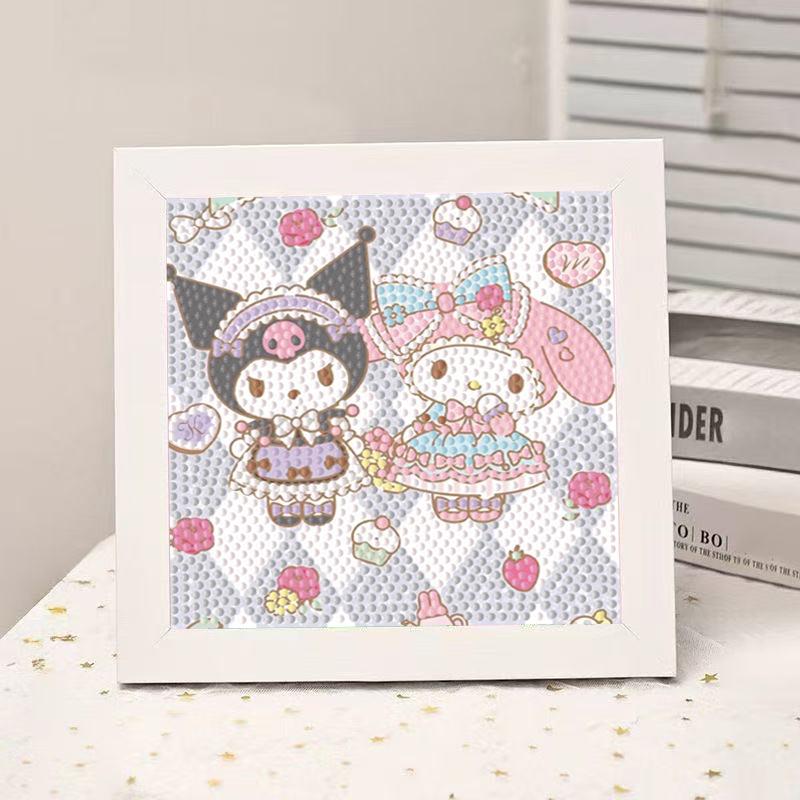 High-End Diamond Painting Diy Van Gogh Starry Sky Cat Creative Handmade Toy Table Decoration Diamond Painting With Frame