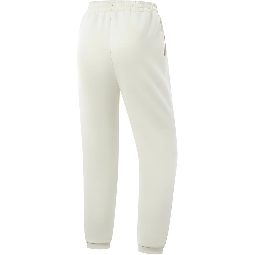 Li-Ning Fitness Series Casual Simple Solid Color Knitted Sports Pants Women Bottoms Silver-Birch-Gray AKLV044-3