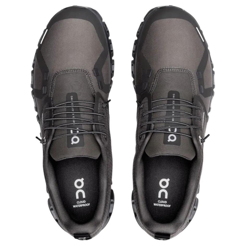 ON Cloud 6 Waterproof Thorn Black Men Sneakers Brown 3MF10063029