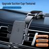 Car Phone Holder Suction Cup, Retractable Rotating Center Console Mount, Car Navigation Support