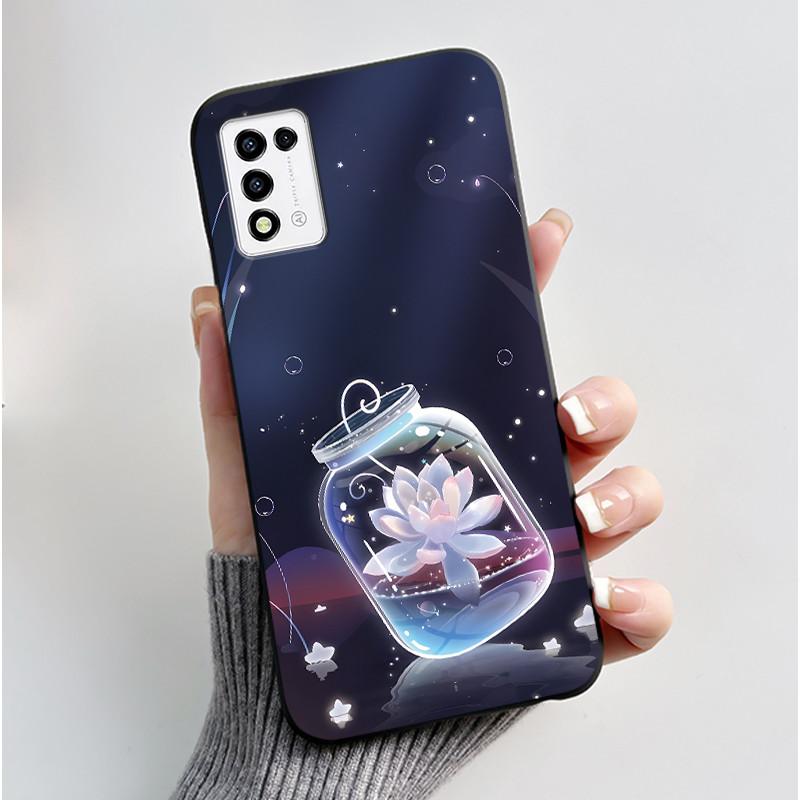 For ZTE Libero 5G III, A202ZT Soft Silicone Black Case For ZTE Libero 5G II, A103ZT Popular Pattern Panda Shockproof Shell