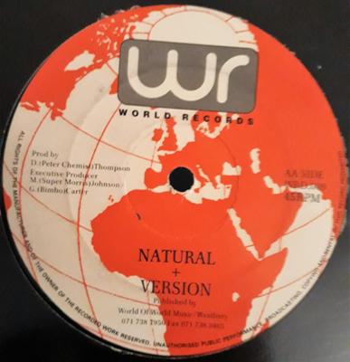 12inch Record PENNY IRIE - Natural WRD009 World Records UK Reggae, Ska & Dub Used