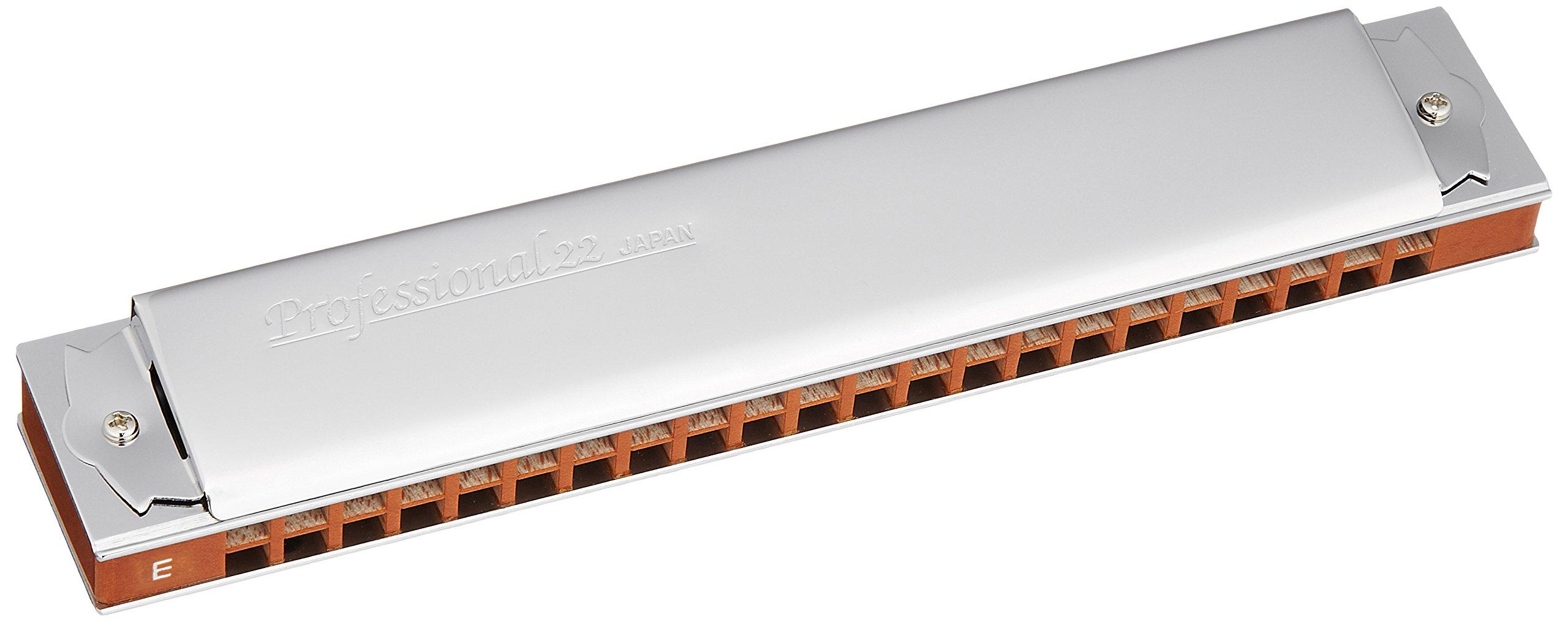 Jp Gear Lab Tombo Professional 22 1722E Chromatic Harmonica