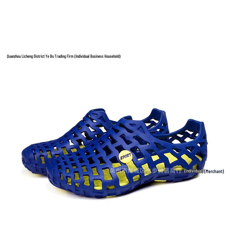 Sommer Große Größen Leichte Schlupf Atmungsaktive Herren Strand Sandalen