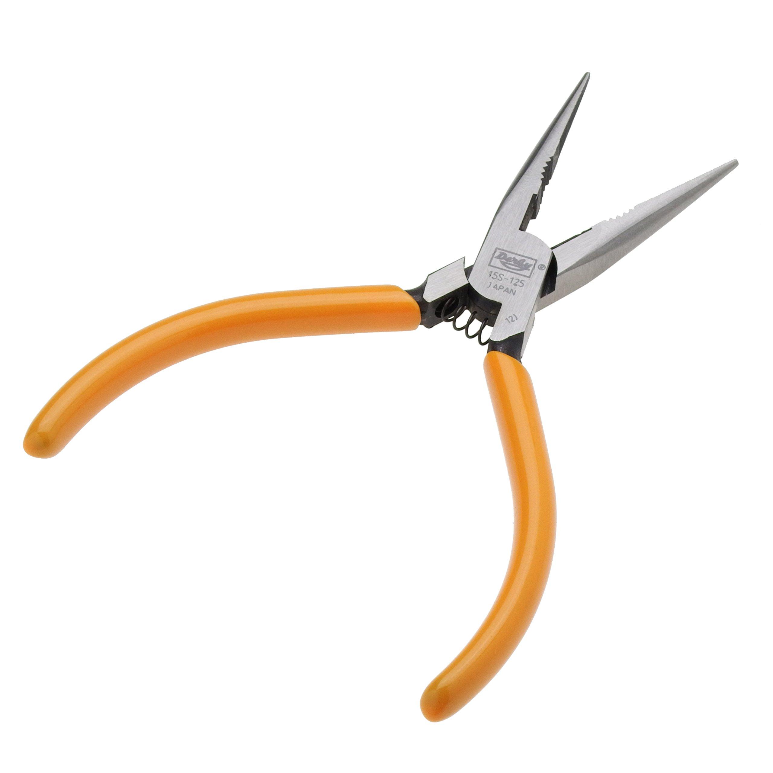 

Derby round pliers 125mm Made in Japan (with spring) 15s-125