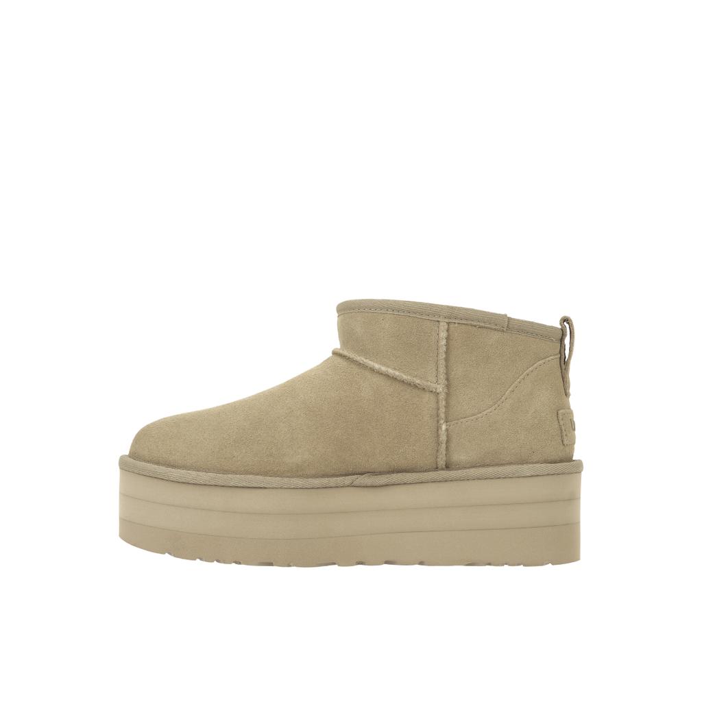 UGG Classic Ultra Mini Platform Boot Mustard Seed Women Sneakers Tan 1135092-MDSD