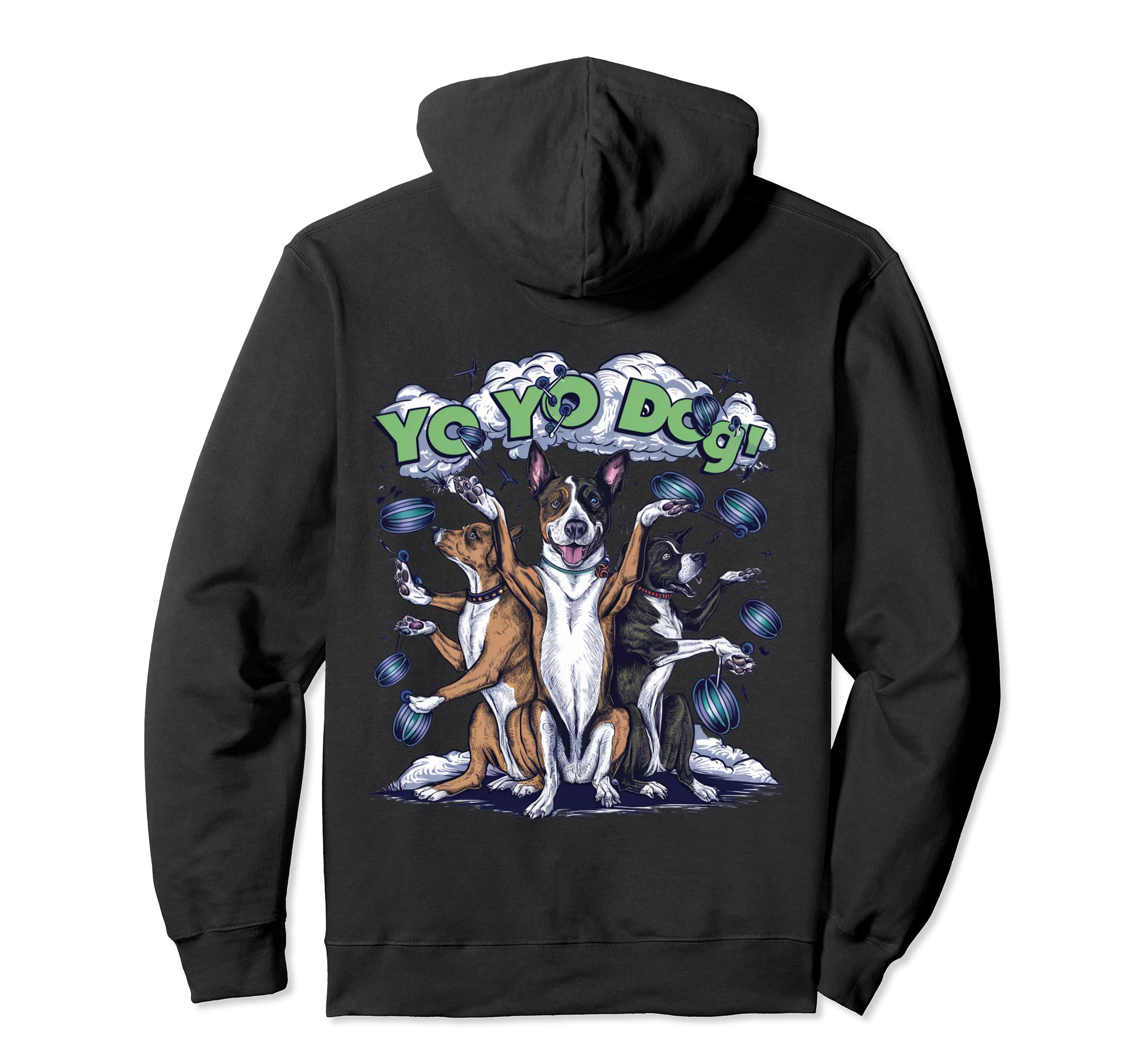 

Charming Dog Carnival Show Hoodie Yo-Yo чёрный
