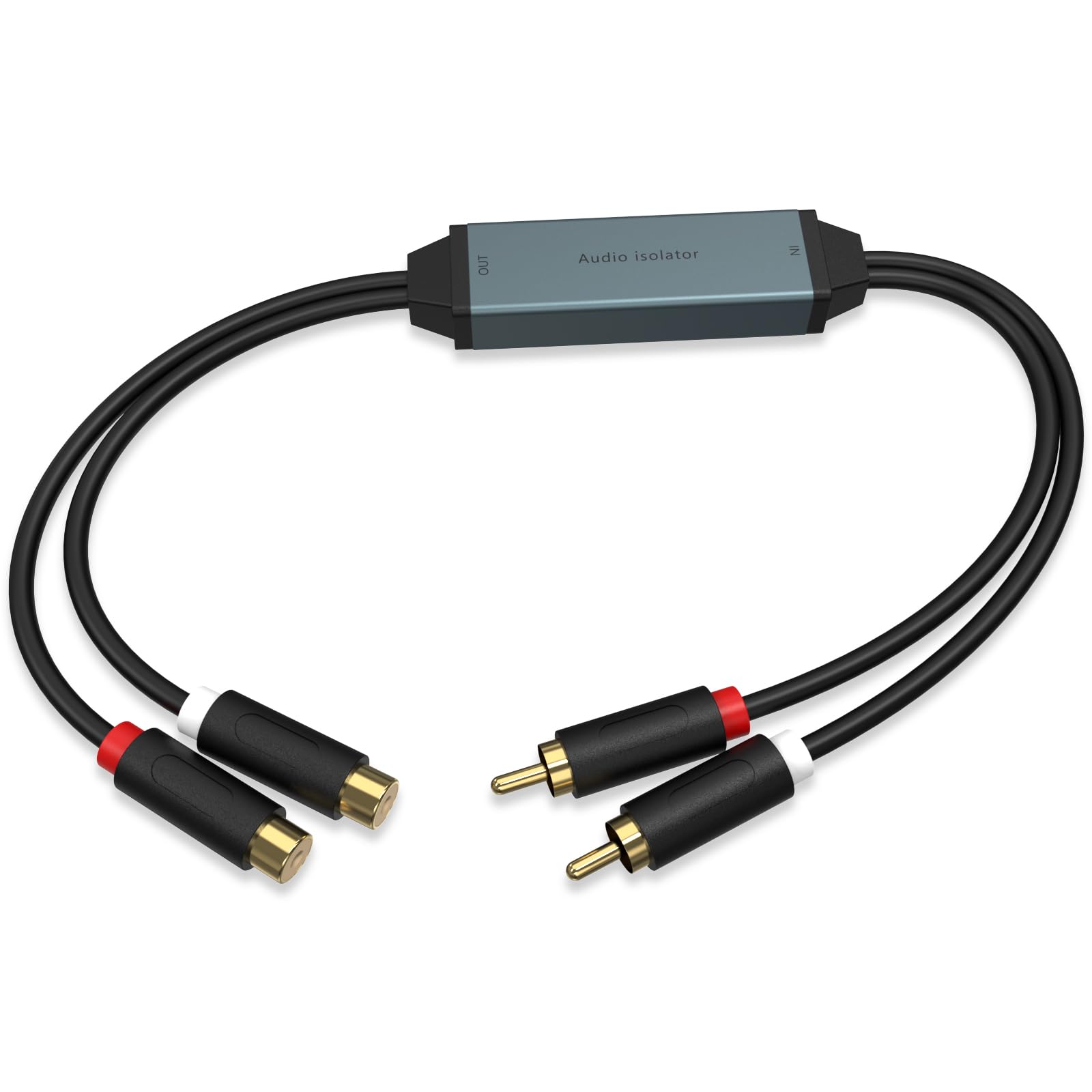 

Car Audio Noise Isolator RCA Noise Filter Ground Loop Hum