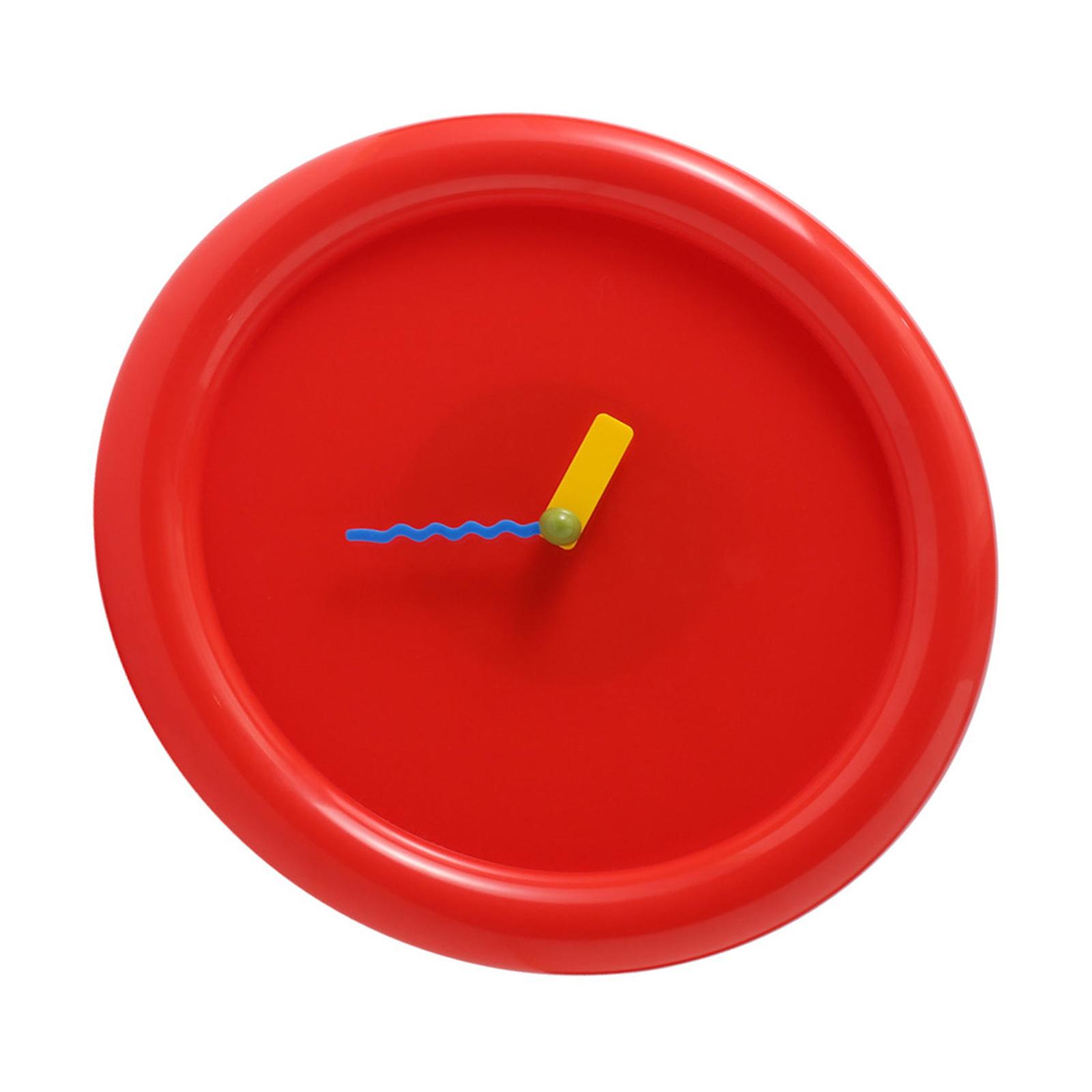 

Декоративные пузырьковые часы с кремовой эстетикой для гостиной, спальни или офиса, бесшумный механизм, настенные/настольные часы, декор красный