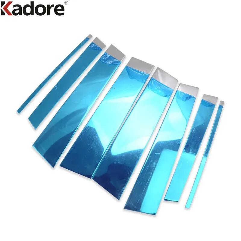 Window Center Pillar Cover Trim For Toyota Highlander XU70 Kluger Hybrid    2024 Steel Car Accessories