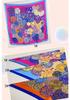 European and American silk scarves retro-printed paisley pattern 71 square scarf bag head versatile scarf