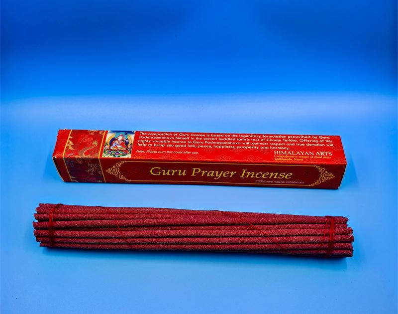 

Nepal Himalayan Square Box Stick Incense Natural Plants Handmade Classic Tibetan Incense Indoor Home Worship Buddha Joss Stick Padmasambhava