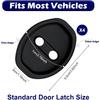 Car Door Latch Cover – 4PCS Universal Silicone Door Lock Protector, Noise Reduction, Shock Absorption, Dust & Rust, Self-Adhesive Door Lock Latch