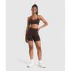 Gymshark Sweat Seamless Shorts Heritage Brown B6a4s Ncnz