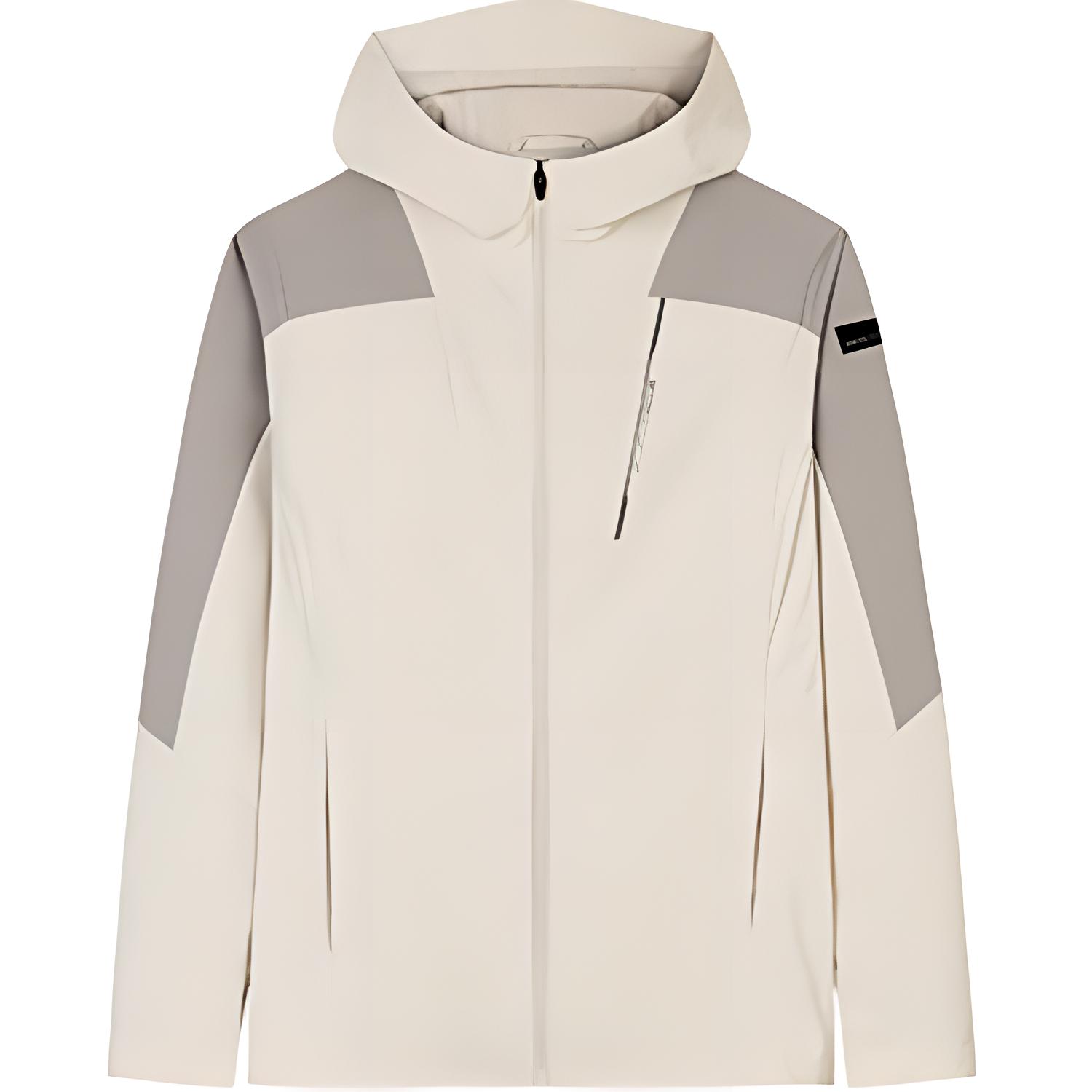 

Anta Comfortable Sports Windbreaker Men Outerwear Ash-Gray Chalk-White 152437606N-6 3XL