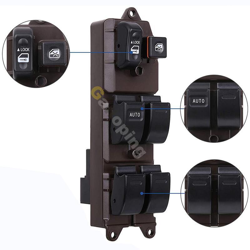 For Toyota Corolla 2003-2008 Electric Power Master Control Window Switch Button Console Front Left Car Accessories 84820-AA070