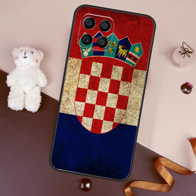 Croatia Flag Case For Samsung Galaxy M06 M53 M13 M31 M11 M35 M55 M15 M56 M36 M16 M12 M32 M52 M14 M34 M54