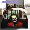Joker Print Cover  Bedding Quilt Set Quilt Cover Pillowcase Home Decoration Birthday Gift (1 * duvet cover + 2 * pillowcase, without core)