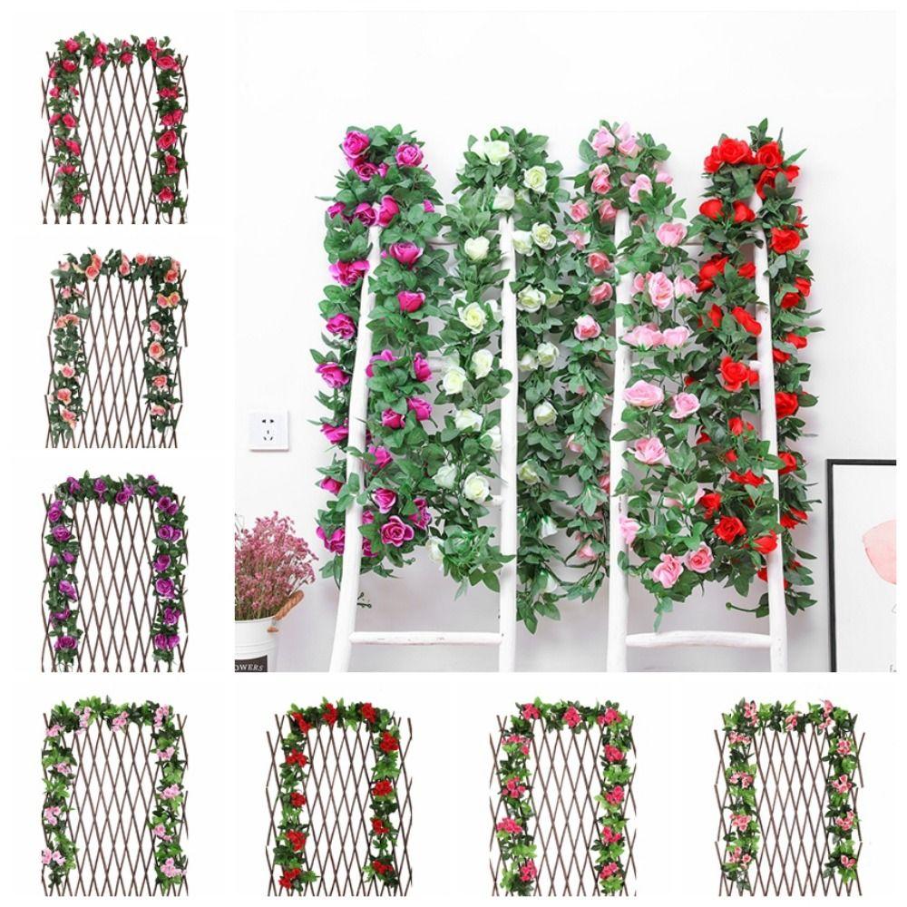 

Романтичные искусственные гирлянды из роз 180/230 см подвесные цветочные гирлянды садовый фон