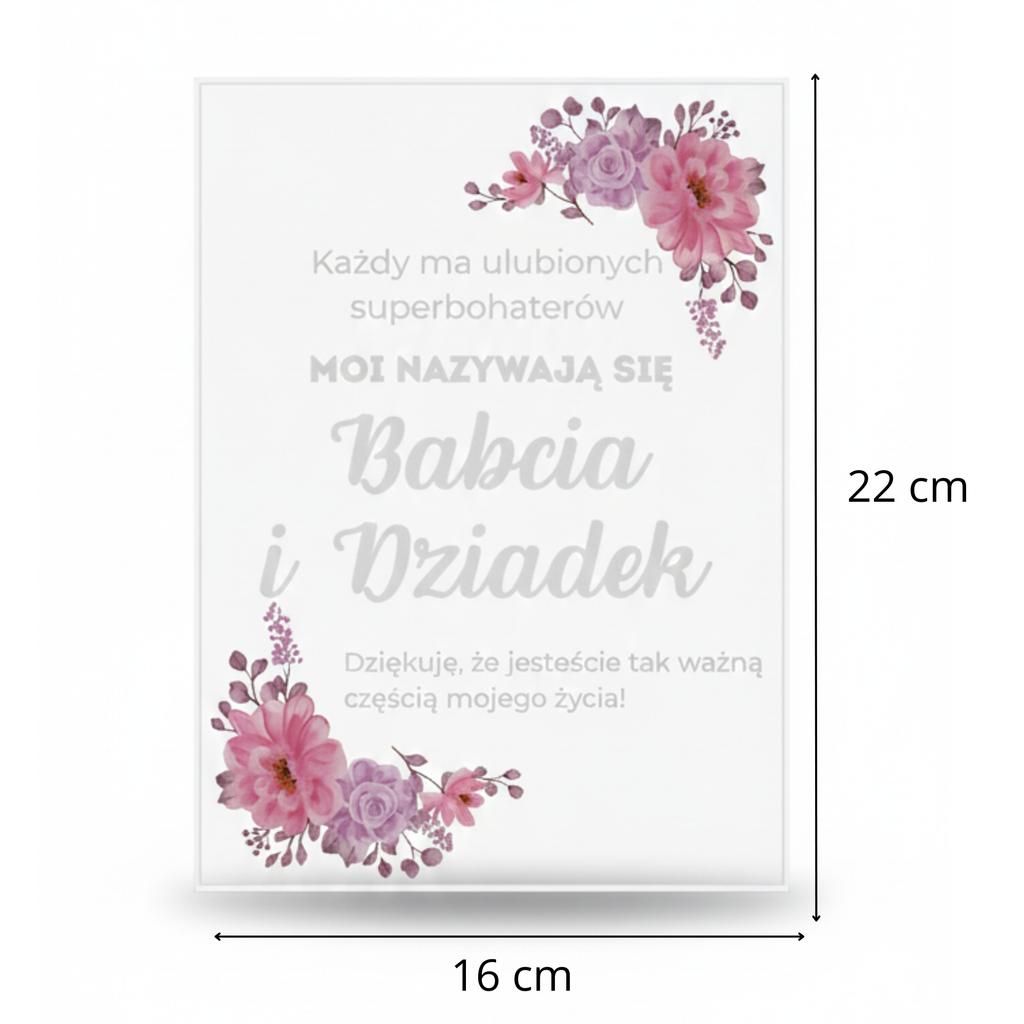 Statuetka Dla Dziadków Prezent Tabliczka Na Dzień Babci I Dziadka [Tabliczka3]