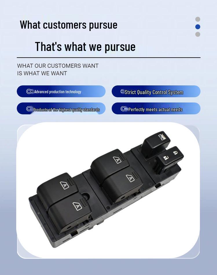 Infiniti Electric Window Master Switch 25401-1BN1A - Fits Power Window Regulator.