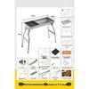 Portable Folding Stainless Steel Charcoal BBQ Grill