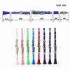 Clarinet ABS 17 Key bB  Flat Soprano Binocular Clarinet with Cleaning Cloth Gloves 10 Reeds Screwdriver Reed Case