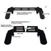 Universal Scooter Modification Accessories Foldable Front Pedals Easy Installation Electric Bike Footrest Replacement