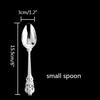1Pcs Luxury Western Silverware Cutlery Dinnerware Set Flatware Steak Knife Fork Spoon Dinner Tableware Restaurant Cooking Room Tool