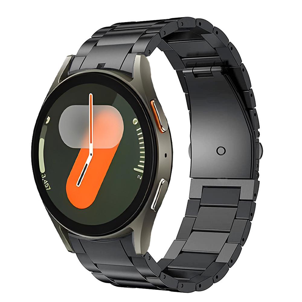 Titanium Alloy Strap for Samsung Galaxy Watch 7 44mm 40mm/6 Classic 47mm 43mm/5 Pro 45mm No Gap Bracelet for Galaxy Watch 6 5 4