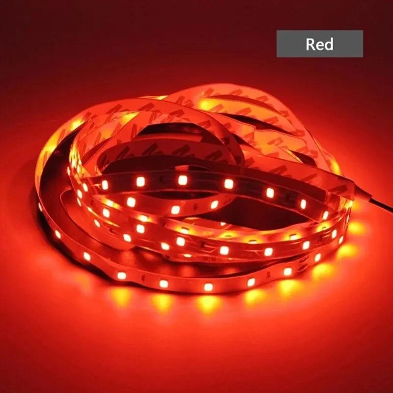 DC 12V Flexible 5M LED Light Strip 5050 Waterproof Strip 60LED/M White RGB Light Tape Home Decoration Lighting Strip Lamp