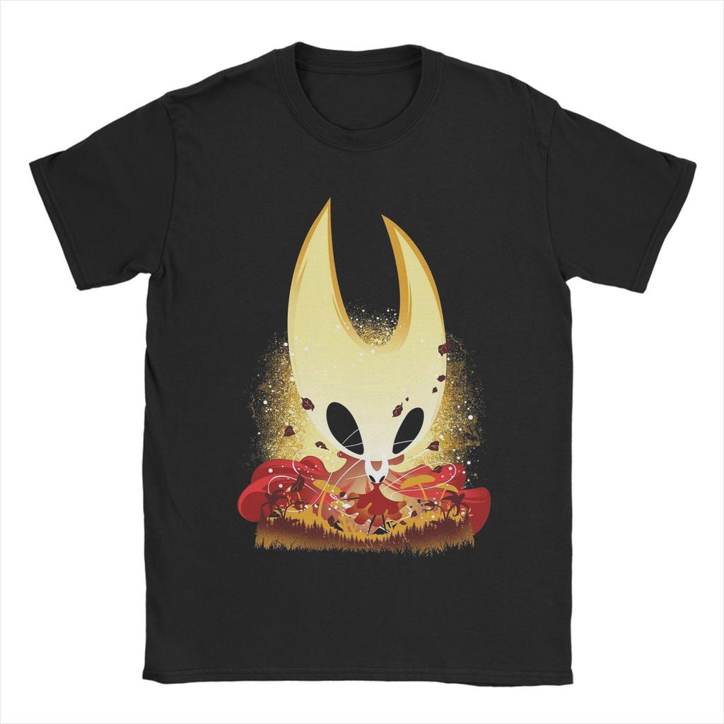 Unisex TShirt Hollow Knights Silksongs Leisure Cotton Tees Short Sleeve T Shirt Round Collar Clothing Gift Idea