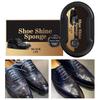 Houbička na boty Kartáč na kožené boty Lešticí kartáč Údržba bot Rozjasňující Čisticí utěrka Houbička na prach Bezbarvý čistič