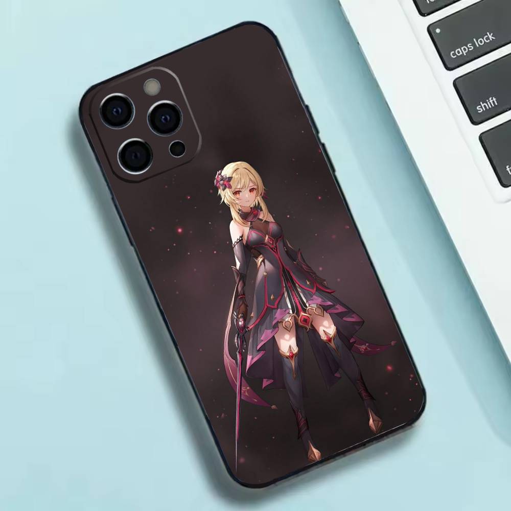 G-Genshin Lumine Impact Phone Case Silicone Soft For IPhone 17 16 15 14 13 12 11 X XR Plus Pro Max Plus