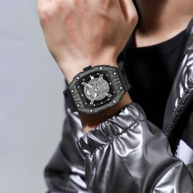 Watch Personality Hollow Skull Watch Richard Student Trend Men's Watch