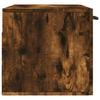 Vidaxl Wall Cabinet, Smoked Oak, 80X36.5X35 Cm