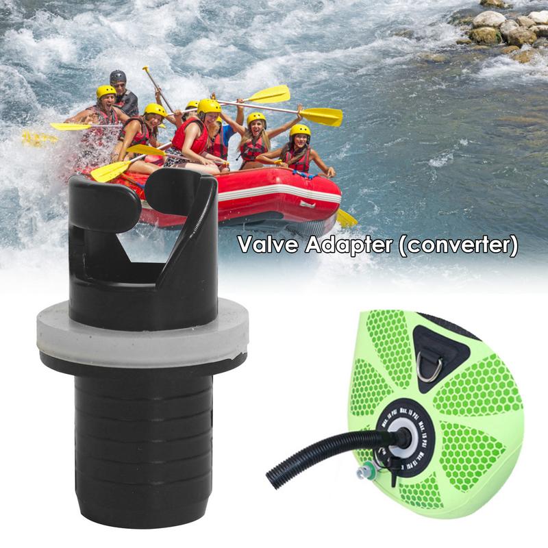 Inflatable Boat Kayak Air Valve Adapter Screw Hose Adapter Inflatable Boat Connector Air Valve Caps Water Sports Tools