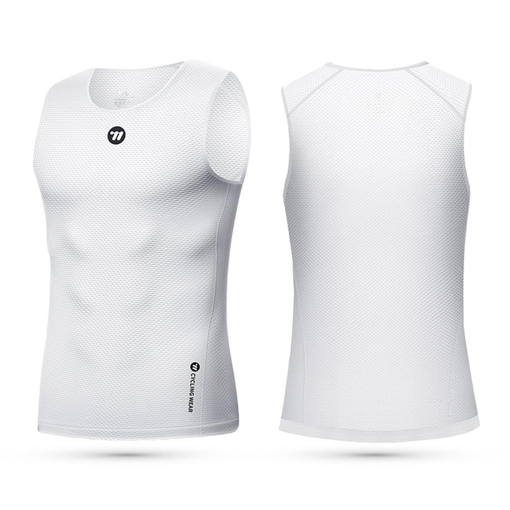 WEST BIKING YP0209024 Bike Cycling Moisture Wicking Vest Unisex Breathable Sleeveless Undershirt A