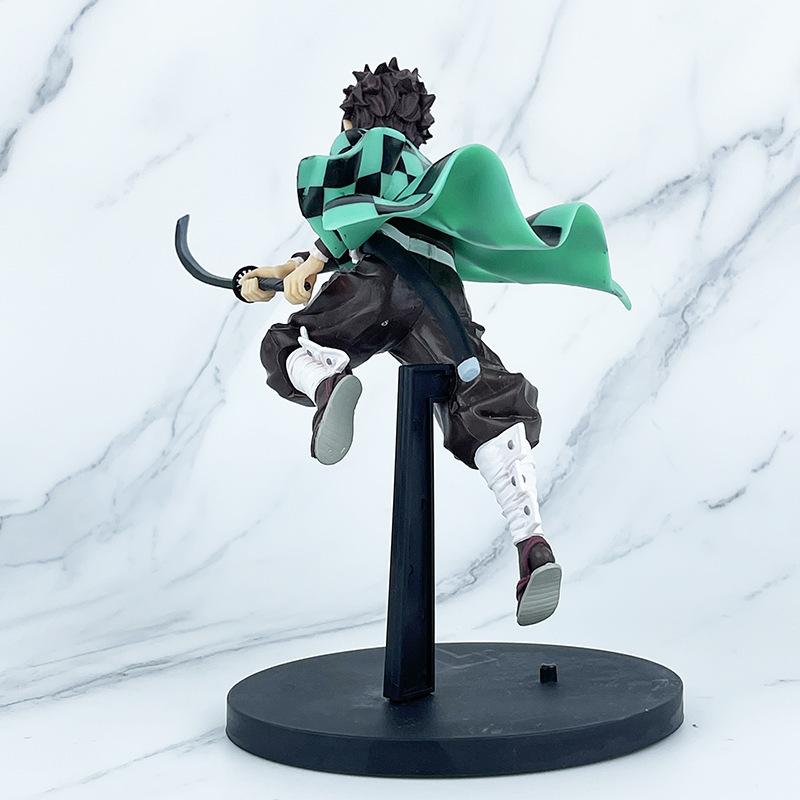 Hot Anime Figure Tanjirou Agatsuma Zenitsu Kyoujurou Anime Model Action Figure PVC Collection Toy For Gift